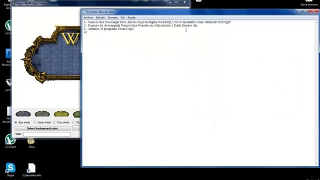 Crear Logo De Wow смотреть онлайн
