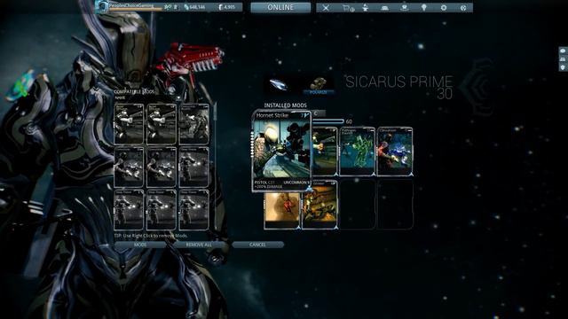 Warframe 11 ♠ Sicarus Prime смотреть онлайн