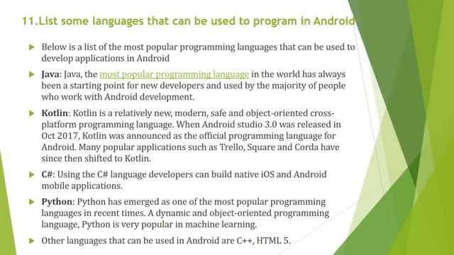 Top 20 Android Interview Questions смотреть онлайн