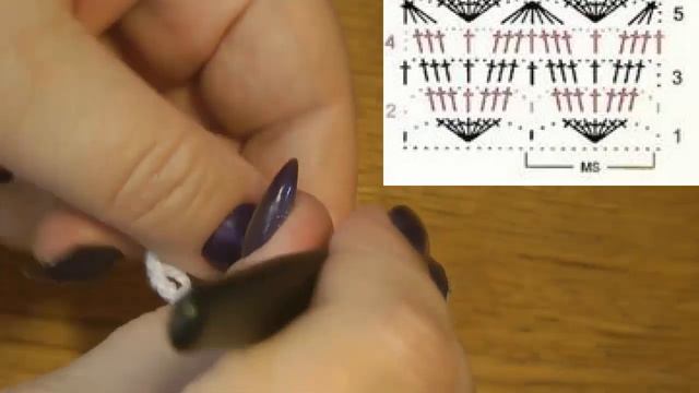 Как связать эффектный палантин крючком смотреть онлайн