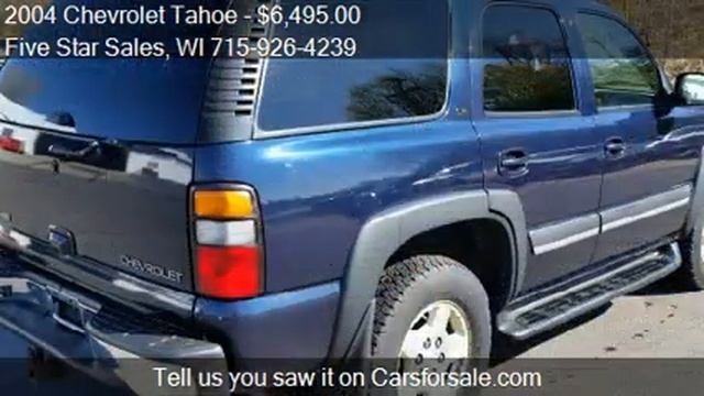 2004 Chevrolet Tahoe for sale in Mondovi, WI 54755 at the Fi смотреть онлайн
