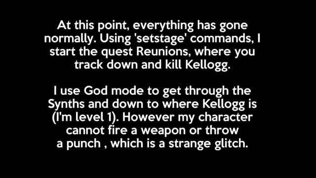 Fallout 4: Killing Kellogg BEFORE he Kills Your Spouse смотреть онлайн