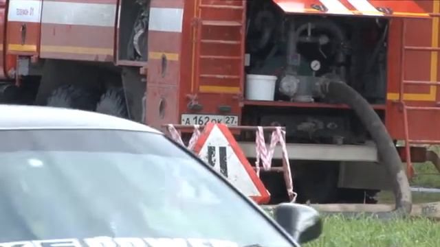 Комсомольск под водой и драмтеатр под водой. смотреть онлайн