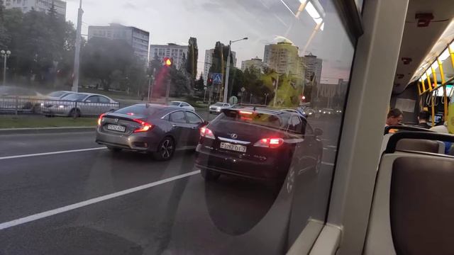 Минск.Поездка в троллейбусе МАЗ-203Т70,борт.4270,марш.13 (04.06.2021) смотреть онлайн