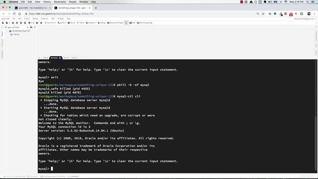 MySQL and MongoDB Easy Setup GoormIDE смотреть онлайн