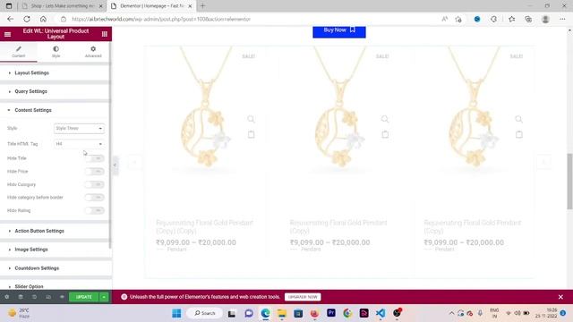 How To Create a Product Slider with Elementor for Woocommerce (FREE) in 2022 | Br Tech World смотреть онлайн