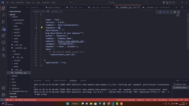 How to create custom Module in odoo 16 смотреть онлайн