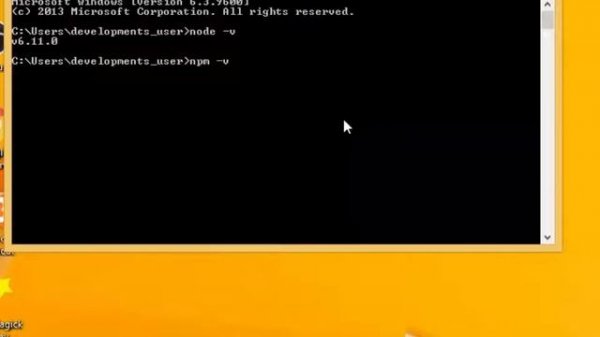 Installing Nodejs, Bower, & Composer into Windows Xampp