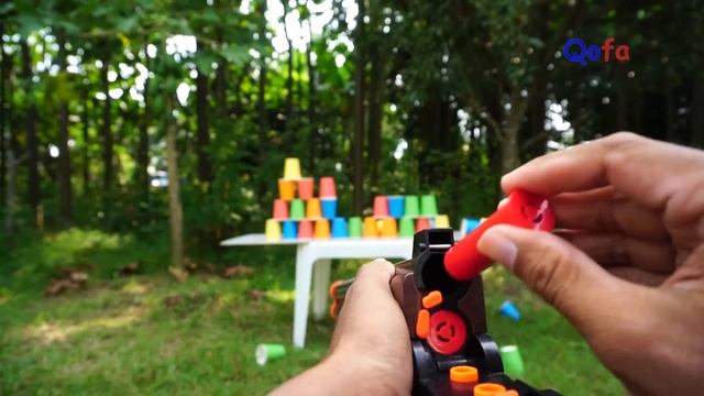 Collecting 7 Sniper Gun POWER BALL BLASTER BLAZE STORM GUN AK47 Gun M16 Roller Gun Space Gun Grenad смотреть онлайн