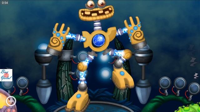 Wubbox sound dance animation performance in Wublin island - My Singing Monsters смотреть онлайн