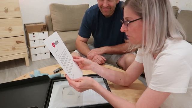 HOW SCANDISH HOME STARTED - PLAY BUTTON UNBOXING leave your Q and A questions смотреть онлайн