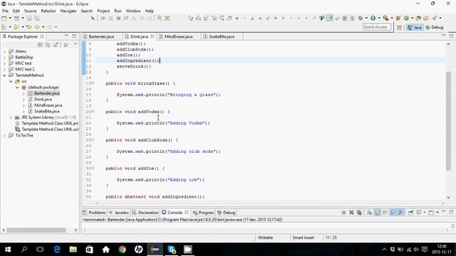 Template Method Java (Swedish) смотреть онлайн