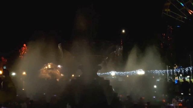 2 сентября 2017 года. Танцующий фонтан города Альметьевска. смотреть онлайн