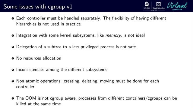 Kubernetes On Cgroup v2 - Giuseppe Scrivano, Red Hat смотреть онлайн