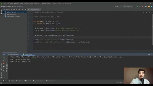 How to Make a Tip Calculator In Python смотреть онлайн