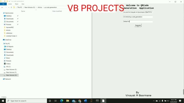 How to make QR code Generation application Using Python . смотреть онлайн
