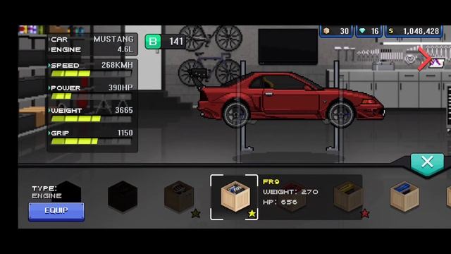 Ford mustang svt cobra com body kit fortune - pixel car racer смотреть онлайн