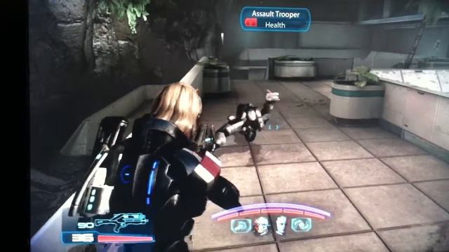 Mass Effect 3 - biotic effect glitch смотреть онлайн