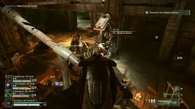 Darktide Veteran Hi-Shock Troop Gauntlet Damnation Clear Rashad Combat Axe Lucius Mk2 Hellbore смотреть онлайн