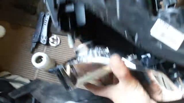 снимаем центральный отражатель lancer x смотреть онлайн