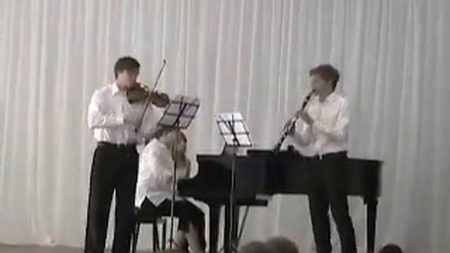 Darius Milhaud Suite Pour Violon, Clarinette Et Piano
