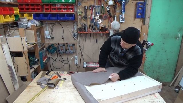 Часть 3 Кресло обивка подлокотников и прочее. Сделаем кресло своими руками смотреть онлайн