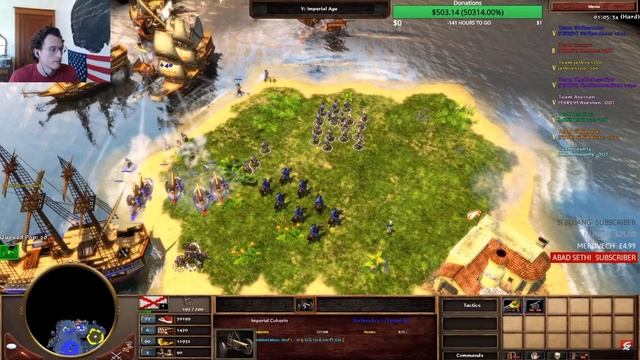 The BEST EVER Water Map in AoE III!!! | Classic & Casual | Age of Empires 3 смотреть онлайн