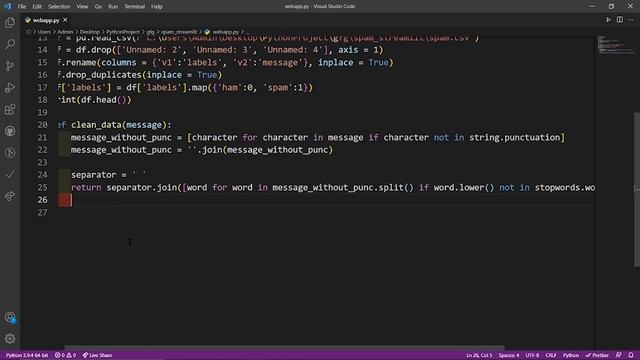 Build Your First Data Science Web App Using Python | GeeksforGeeks смотреть онлайн