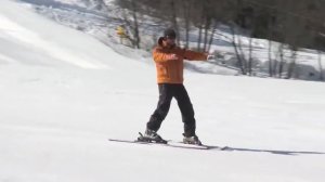 ★Карвинг лыжи★ Урок 6.2 Упражнение как поворачивать на горных лыжах