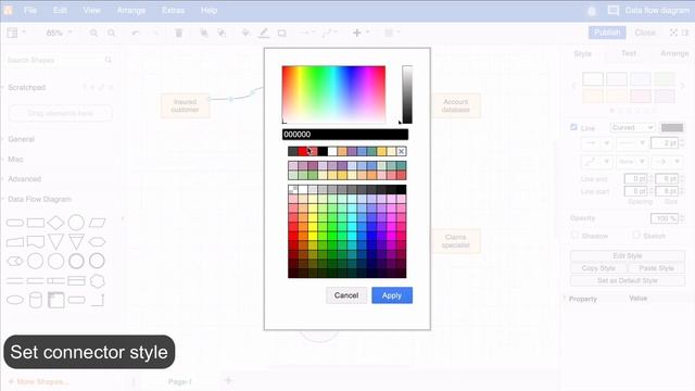 Create a data flow diagram in Confluence Cloud with draw.io смотреть онлайн