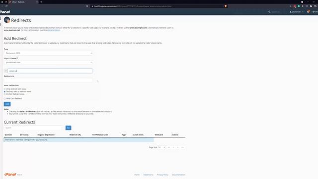 How to 301 Redirect URL ? to Another URL in cPanel (2023) смотреть онлайн