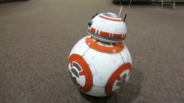 Fully Functional BB8 build, Life size DIY fan built BB-8 смотреть онлайн