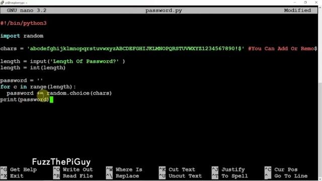 Password Generator | Using Python On Linux Operating System | Raspberry Pi 4 смотреть онлайн