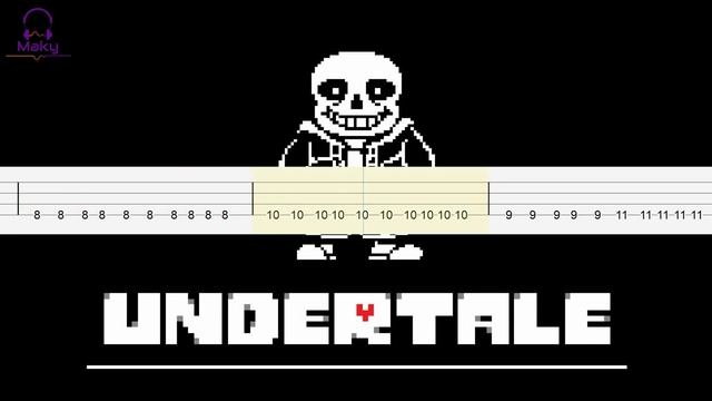 Undertale Meme - Megalovania [Bass Tabs Tutorial] смотреть онлайн