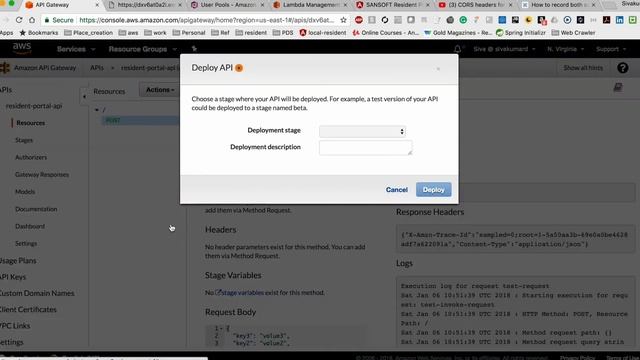 AWS API Gateway Enable CORS смотреть онлайн