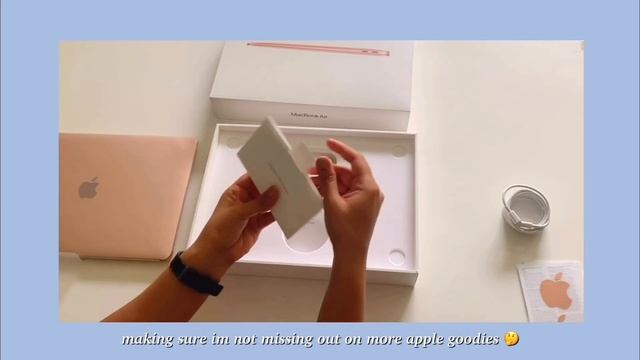 a simple macbook air 2020 unboxing ~ смотреть онлайн