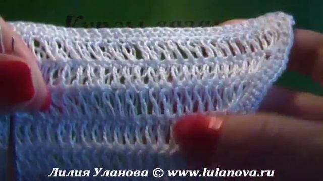 Белый воротничок - Crochet collar - вязание крючком смотреть онлайн