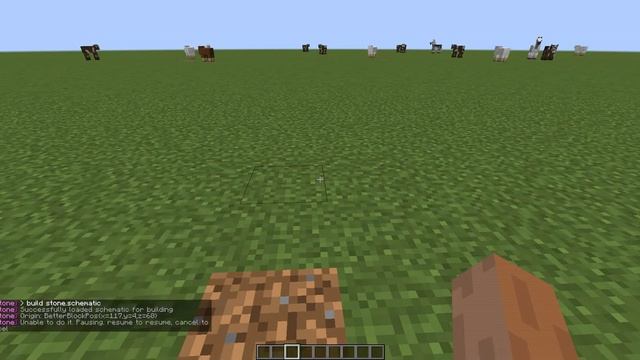 Как сделать что бы Baritone строил по схеме ( Schematics ) | Minecraft смотреть онлайн