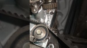 замена помпы на киа рио1 мотор 1.5