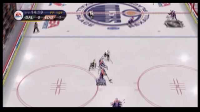 Edmonton Oilers in NHL Slapshot 2010 on Wii. смотреть онлайн