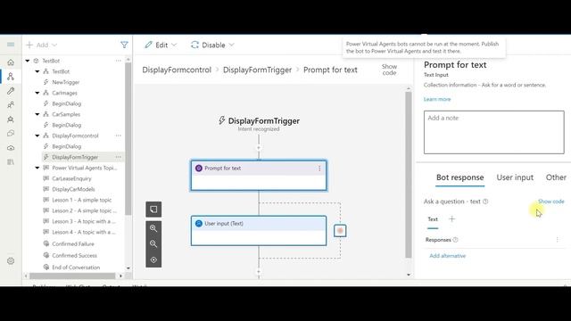 Adaptive card Forms in Power Virtual Agent смотреть онлайн