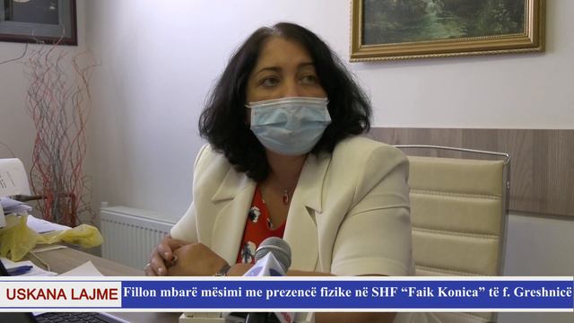 Fillon mbarë mësimi me prezencë fizike në SHF “Faik Konica” të f Greshnicë смотреть онлайн