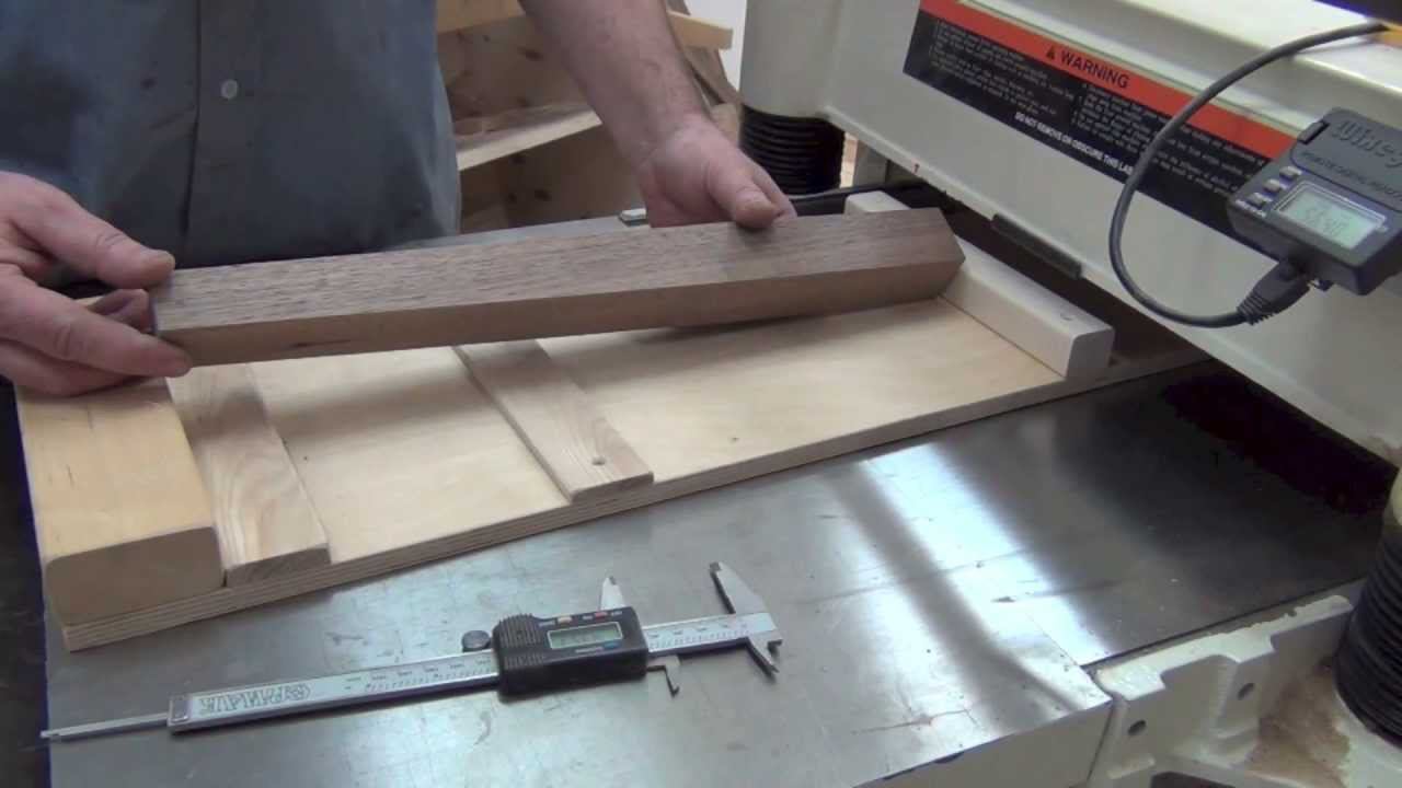 Приспособление для сужения ножек стола. Tapered table legs. смотреть онлайн