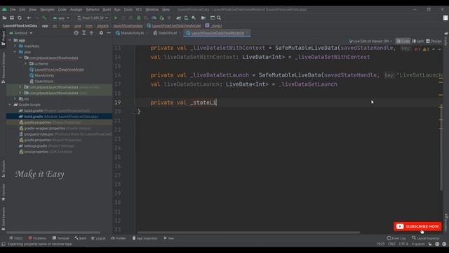 Use Live Data Vs Mutable LiveData Vs Saved State Handle in Jetpack Compose | Android | Make it Easy смотреть онлайн