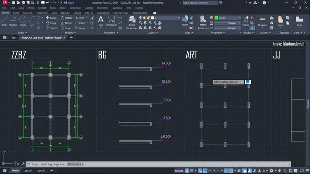 Become An AutoCAD Expert - YQarch Plugin Tutorial смотреть онлайн