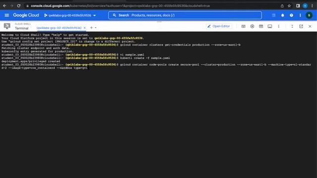 Google Clout - Google Kubernetes Engine Sandbox fun смотреть онлайн