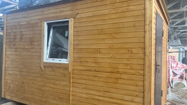 Бытовка 4х2.3м от компании bytovka62.ru смотреть онлайн