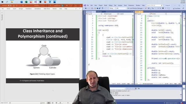 Operator Overloading, Inheritance, Polymorphism, and Virtual Functions Using C++ смотреть онлайн