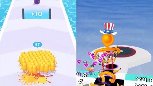 Count Master | Laser Man Run - 1⭐Gameplay Walkthrough (Freeplay)