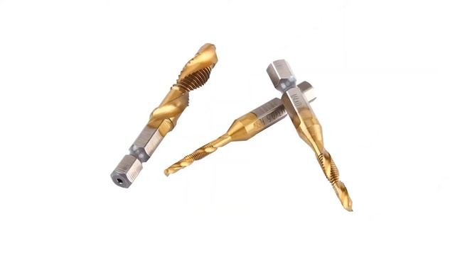 Сверла с шестигранным хвостовиком 1/4 дюйма, 6 шт./лот, сверла с титановым покрытием, сверла с смотреть онлайн